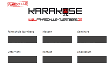 Tablet Screenshot of fahrschule-nuernberg.de